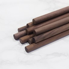 월넛 목봉 나무봉 DIY 원목봉 우드봉 목재 원목, 3cm, 40cm