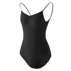 성인용 발레복 상의 일체형 섹시 슬립 리듬체조복 발레 무용 댄스 스포츠 언더웨어, 블랙