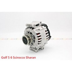 VAG小賴汽車 Golf 5 6 Scirocco Sharan 發電機, 1個