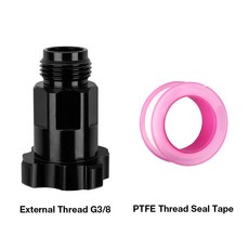 9가지 모델 스프레이 건 퀵 어댑터 HVLP 페인트 스프레이 건 커넥터 일회용 계량컵 퀵 변환 도구 빨간색/검정색/녹색 테이프, 3I8 male, 1개