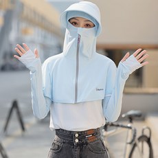 햇빛 가리개 자외선 차단 쿨링 후드 집업