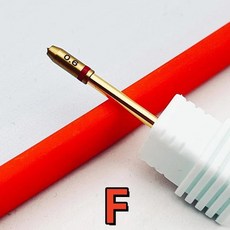 텅스텐 네일 바텀 드릴 비트 전동 매니큐어 포지셔닝 포인트 그라인딩 헤드용, 1개, 4. 06mm