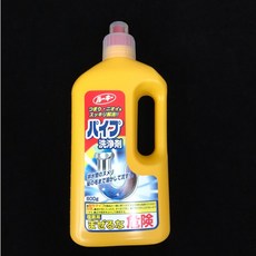 【今天買 明天到】日本 第一石鹼 水管疏通 消臭清潔劑 水管清潔 水管消臭 水管堵塞 水管清潔 水管通樂 通水管, 1個, 第一石鹼-水管疏通劑黃800g