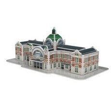 크래커플러스 3D 입체퍼즐 서울역, 30피스, 혼합 색상, 1개