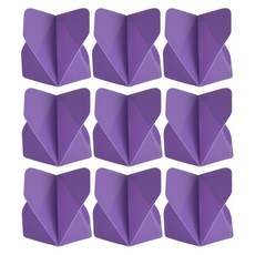 파티킬 다트 플라이트 소프트 팁 스틸 팁용 PET 표준 액세서리 교체 부품, Purple