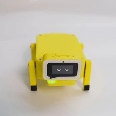 ESP32-Hi 기계식 개 AI 음성 채팅 로봇 보드 C3 서보 0.96인치 컬러 스크린 딥시크 샤오지 지원, 06 Yellow