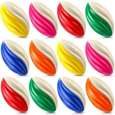 Jerify 아동용 미니 축구공 나선형 폼 축구 벌크 12.7cm(5인치) 소프트 스몰 방수 볼 스포츠 생일 유아 실내 및 실외 게임용 (클래식 색상 12개), 클래식 색상