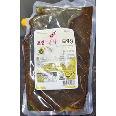 쉐프원 프렌치발사믹드레싱 2k X4, 2kg, 4개