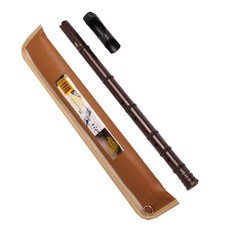 이지단소 가죽케이스포함 단소가방 불기쉬운 단소 초등 교육용 실기용 학습준비물 음악시간 악기준비, 1개