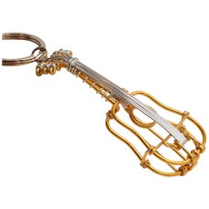 Wire Lover Art studio 鋁線吉他裝飾品, 金色