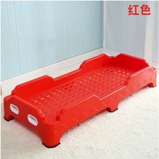 幼兒園寶寶床 塑料木板嬰兒兒童午休睡床 單人護欄床 幼兒園專用床, 幼兒園專用午睡床*5張