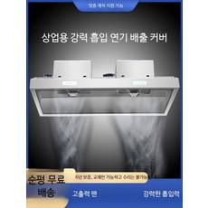 터보후드 업소용 주방 대형 체인 환기 싱크대후드 모델, 250x80x50cm 이중 팬 1280w+1280w