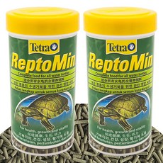 물멍몰 테트라 렙토민 250ml 거북이 전용 사료, 2개