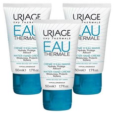 유리아쥬 오 떼르말 실키 워터 핸드 크림, 50ml, 3개
