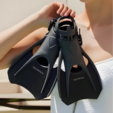 적은 힘으로 멀리 가는 오리발 발이 편안한 스노쿨링 수영장 숏핀