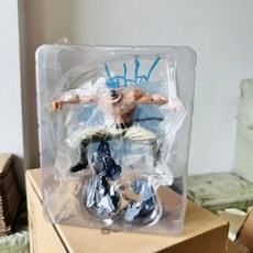 원피스 흰수염피규어 애니피규어 캐릭터굿즈 장식품, 파란색