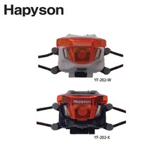 하피손 충전식 체스트라이트 미들 휴대용랜턴 YF-202, YF-202-블랙-193291, 1개