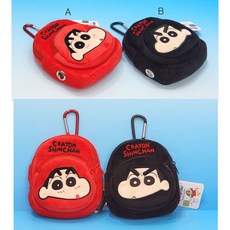 귀염둥이 캐릭터 짱구 배낭형 똥츄 풉백 반려동물 외출 산책 용품, A, 1개, 1개입