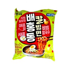 농심 배홍동 칼빔면 봉지 128g 19개
