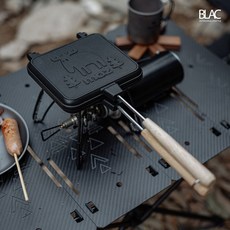 BLAC moz 雙面麋鹿熱壓吐司烤盤 鬆餅烤盤 可拆卸, 1個, moz雙面麋鹿熱壓吐司烤盤(非格紋), N/A