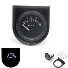차량 수온 게이지 미터 레벨 온도/오일 52MM 프레스 2 없음 수온/오일 kg/볼트/전류계/연료 플로트 자동차 psi/오일, Volt