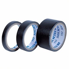 흑색 검정 마스킹 테이프 12mm tlq*04956BD, 12mmx15m-4개입