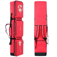 스노우보드 가방 원정백 휴대용 수납백 항공 백팩, 1개, 옐로우 166x36cm