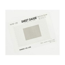 10797171 모형 철도 열차 기관차 기차 현미경용 스케일 시트 게이지 격자 NHW-28