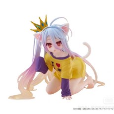 TAITO 遊戲人生 白 泳池派對泳圈皇冠 景品手辦 日版唯美雜貨, 1個, 貓耳體恤,日版全新 不包瑕疵