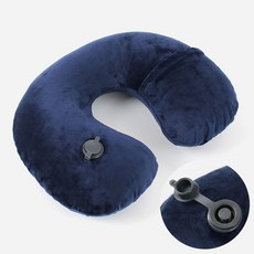 문가네 네이비 에어 목쿠션 자동차목쿠션