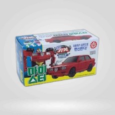시스제이 헬로 카봇 자동차 변신 로봇 장난감 미니 마이스티, 1개