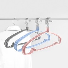 비스토어 라운드 논슬립 옷걸이 10P, 그레이, 10개