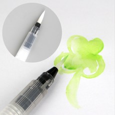 GE가은스토어 수채화 워터브러쉬 5mm 워터브러쉬펜 휴대용붓 미술용붓