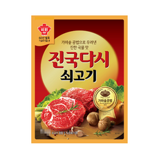 대상 미원 쇠고기 진국다시 2kg 청정원, 4개