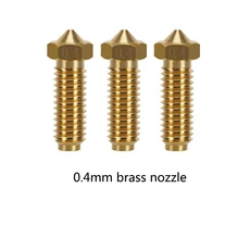 3D 프린터 핫엔드 액세서리 Kobra 키트 경화강 노즐 황동 Anycubic 콤보 부품용, 13 3Pcs Brass 0.4mm