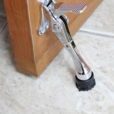 발로 원터치 문 고정대 자동 현관문 고정대 스토퍼 지지대 현관