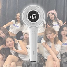 트와이스 공식 응원봉 캔디봉 LIGHT STICK, 화이트, 라이트스틱 화이트, 라이트스틱