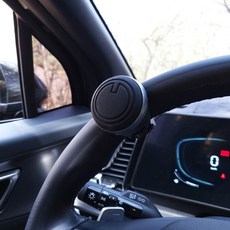 자동차 차량용 파워핸들 손잡이 파워봉 핸들봉 보조핸들, 블랙