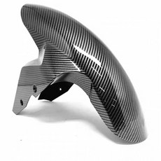 프론트 펜더 휠 커버 페어링 카본 파이버 스타일 오토바이 부품, 2. Carbon Fiber 09-18