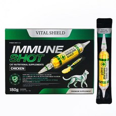바이탈쉴드 올인원 이뮨샷 15P, 1개, 180g, 치킨 1개, 180g, 치킨