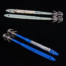 데스페라도 이카파티 라이브 스틱 11cm 야광 오징어스틱 한치 텐야 오징어 선상낚시 생미끼, 1개, 1개입