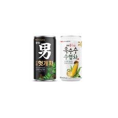 광동 옥수수수염차 180ml 30캔+광동 헛개차 180ml 30캔, 175ml, 1세트