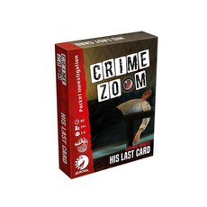 Lucky Duck Games Crime Zoom: His Last Card - 미스터리 애호가를 위한 매력적인 탐정 카드 게임 성인을 위한 협동 게임 이상 1-6명의 플레이어, 그의 마지막 카드, 1개