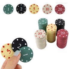 올짱 숫자형 포커게임 카지노 보드게임 칩세트 룰렛판