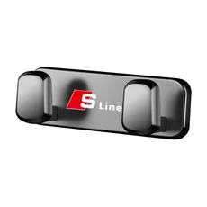 자동차 인테리어 아연 합금 보관함 Audi Sline A1 A3 A4 A5 A6 A7 A8 B8 B9 B6 C6 Q2 Q3 Q5 Q7 TT 용 도구, 01 1Pcs Dark gray