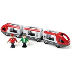 BRIO 월드 33505 - 여행용 기차 세트 용 프리미엄 5피스 나무 장난감 | 모든 철도 장난감과 호환되는 이상적인 생일, 1개