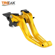 [호환] 혼다 포르자 750 용 오토바이 핸들 바 XADV XADV750 CNC 쇼트 조정 가능한 브레이크 클러치 레버, 02 gold, 2) gold