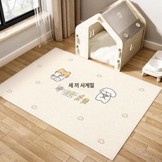 에스이스타 강아지미끄럼방지장판, 1개, 사계절