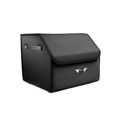 정리함 트렁크 수납함 미니쿠퍼 GV70 트렁크정리함, 와인레드 중형 50x31x30cm