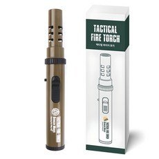 브리즈문 데블 택티컬 캠핑 휴대용 토치, 탄베이지, 1개